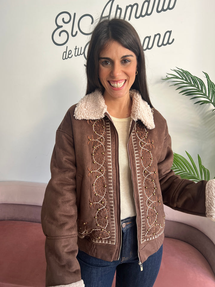 Chaqueta Paula marrón