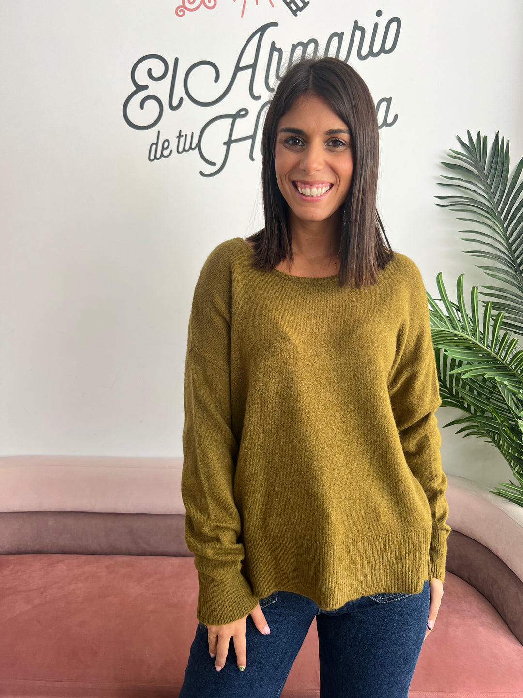 Jersey Manuela verde oliva