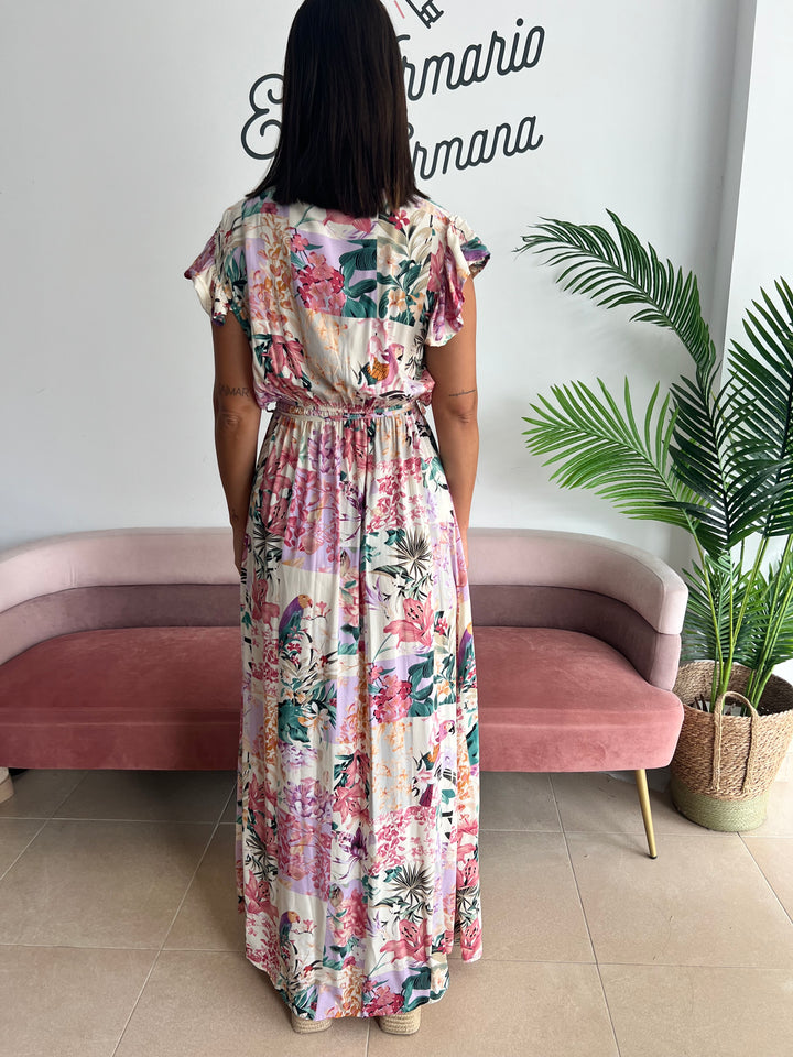 Vestido Ainhoa beige