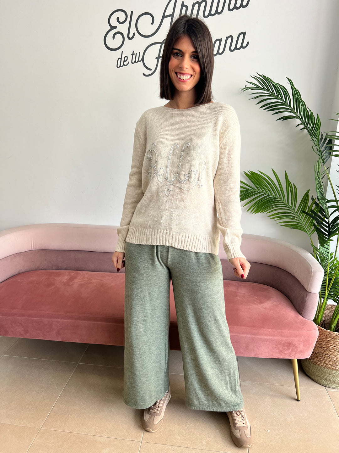 Pantalón Rodri verde militar