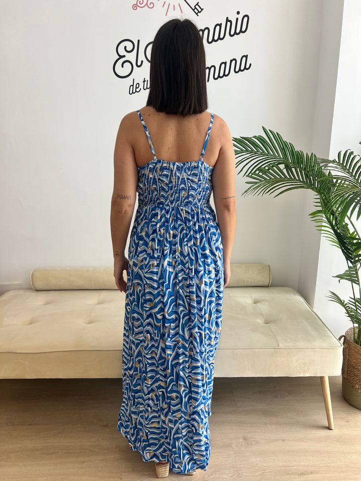 Vestido Charito azul