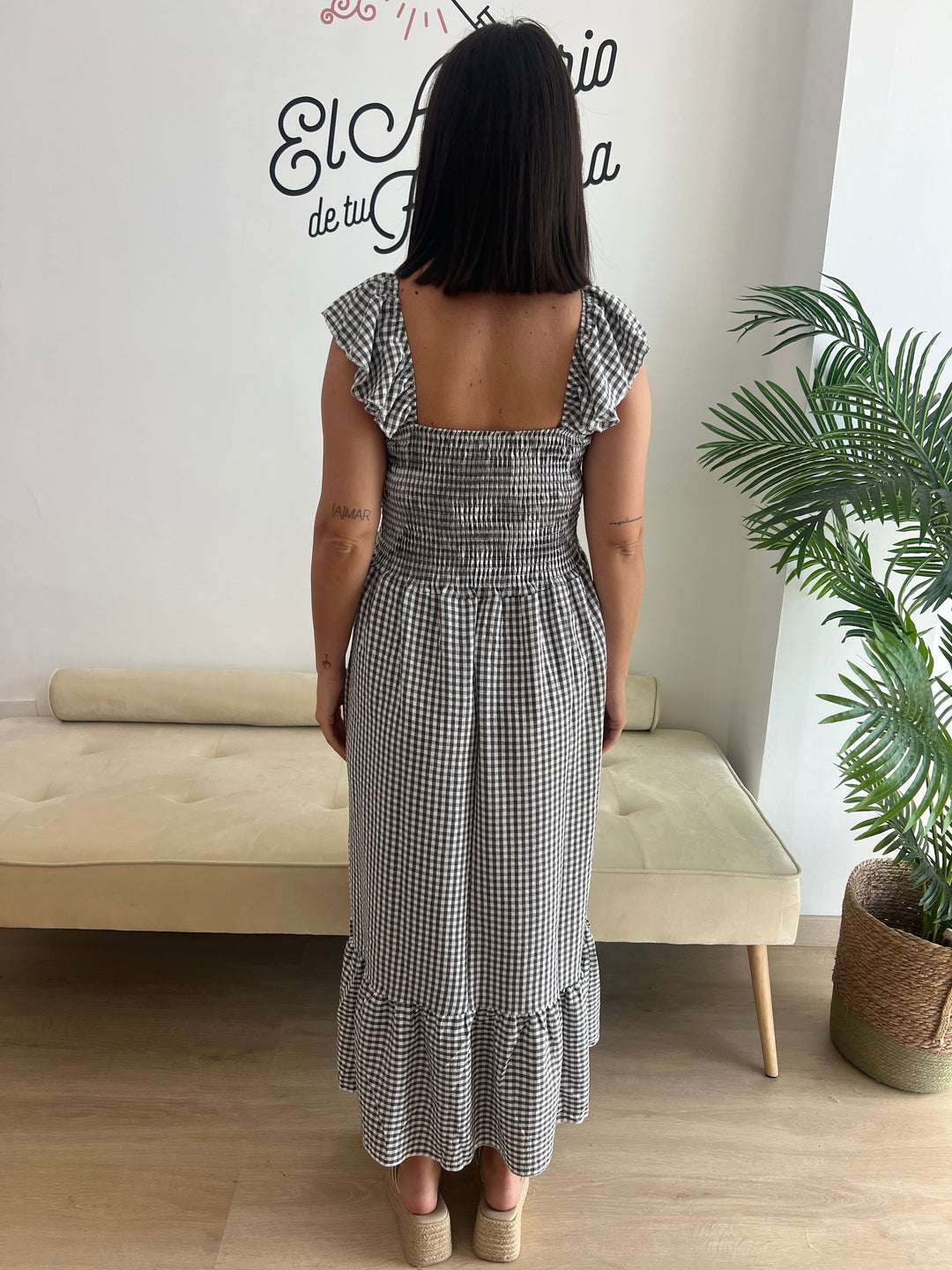 Vestido Yanira negro