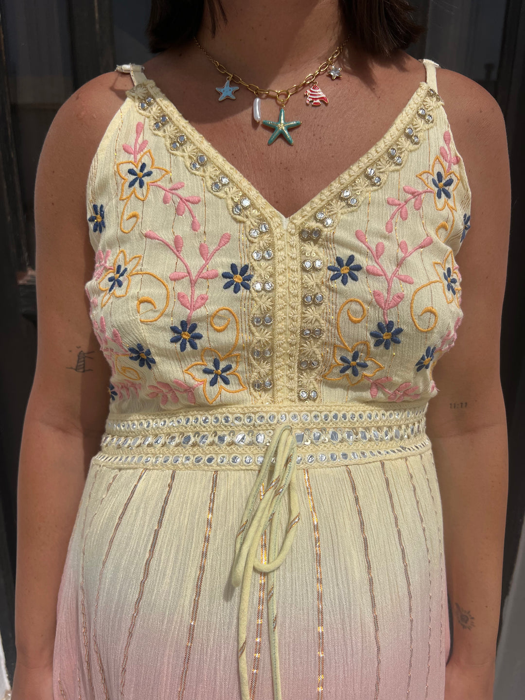 Vestido Tropea azul