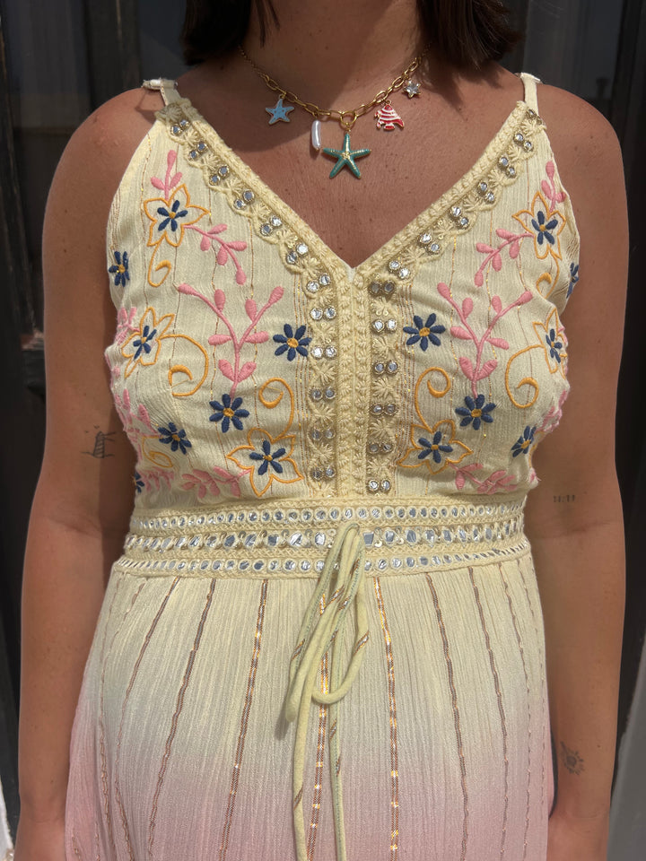 Vestido Tropea azul