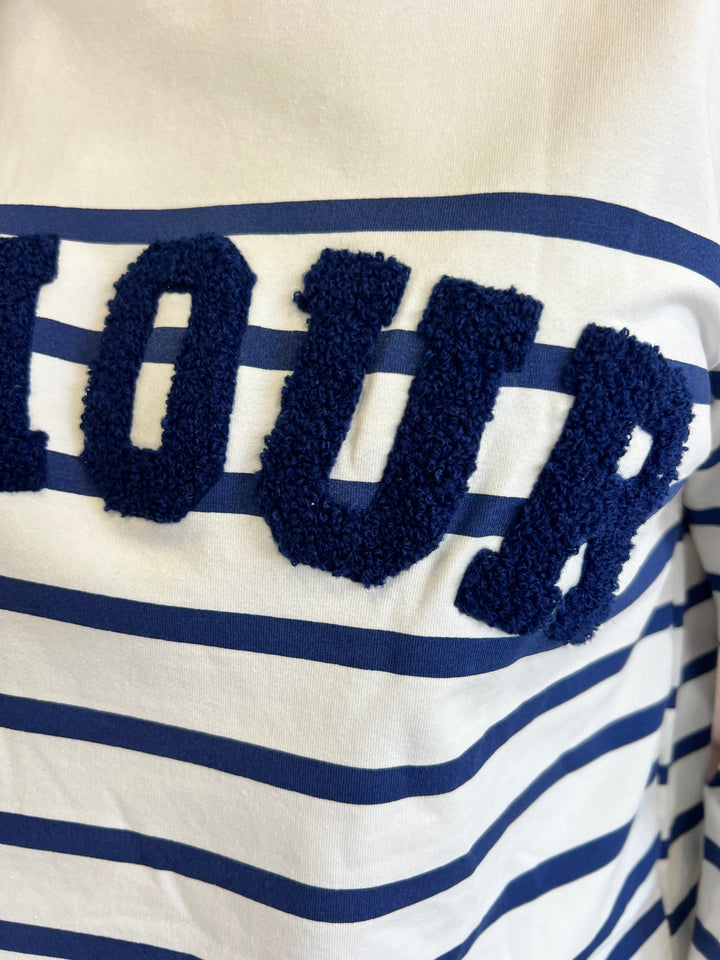 Sudadera Adela azul marino