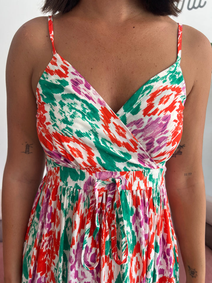 Vestido Sire naranja