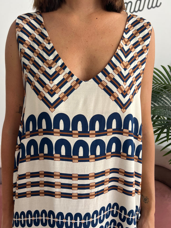 Vestido Tania azul