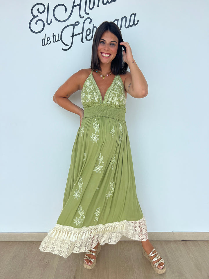 Vestido Manilva verde