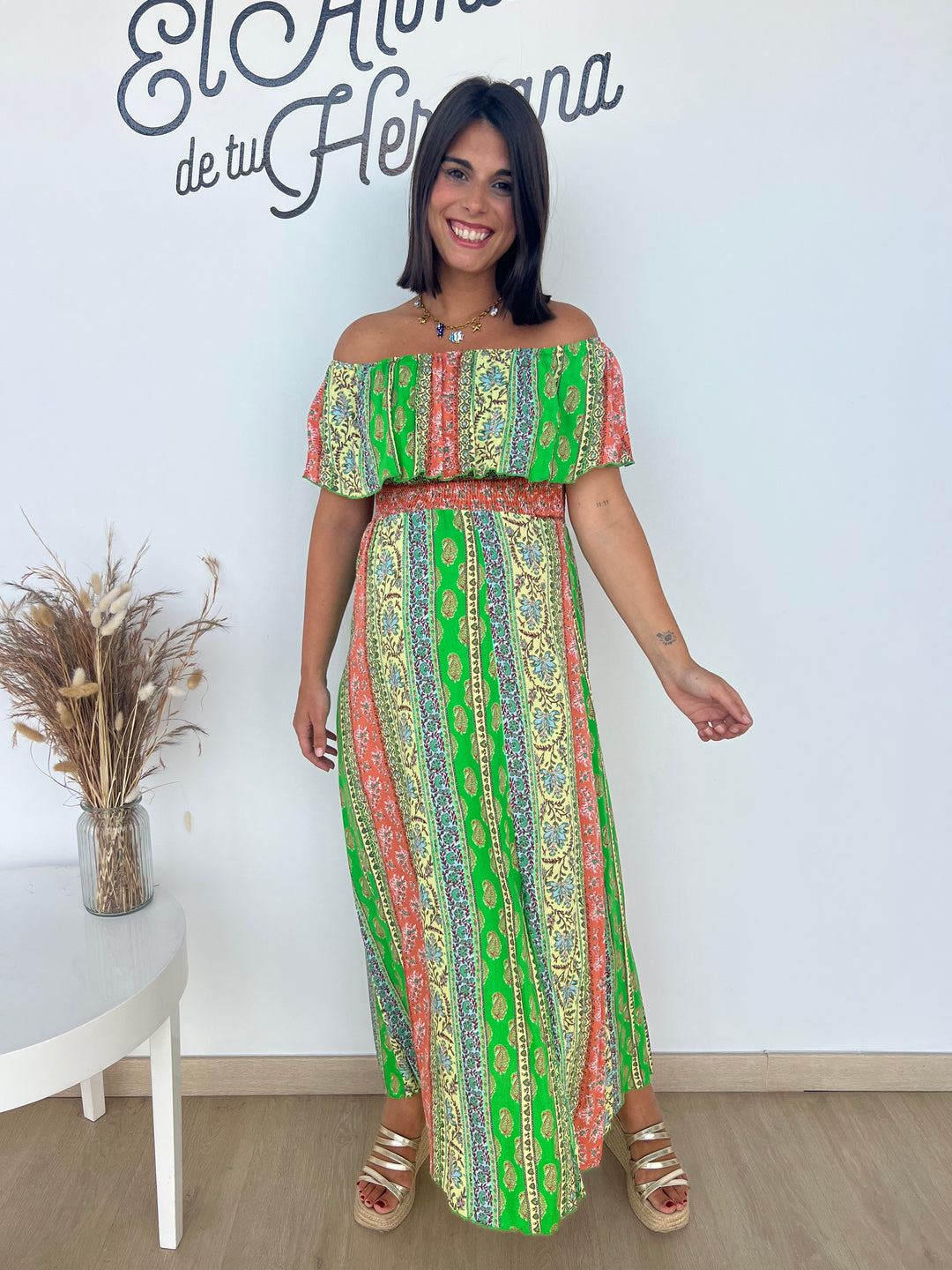 Vestido Tamara verde