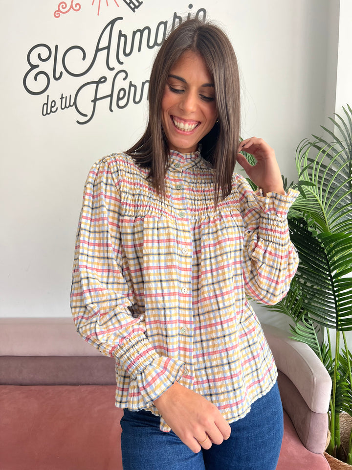 Camisa Thais amarillo