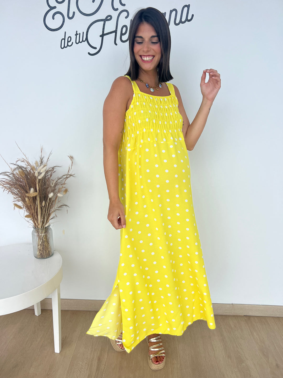 Vestido Cameron amarillo