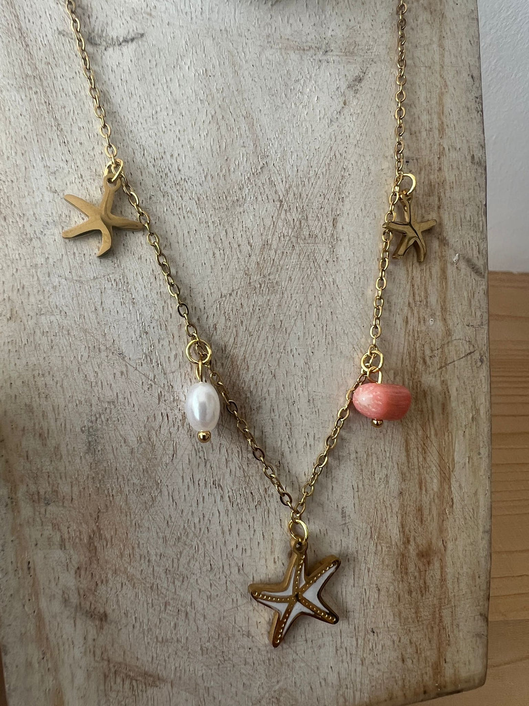Collar Arena blanco (acero)