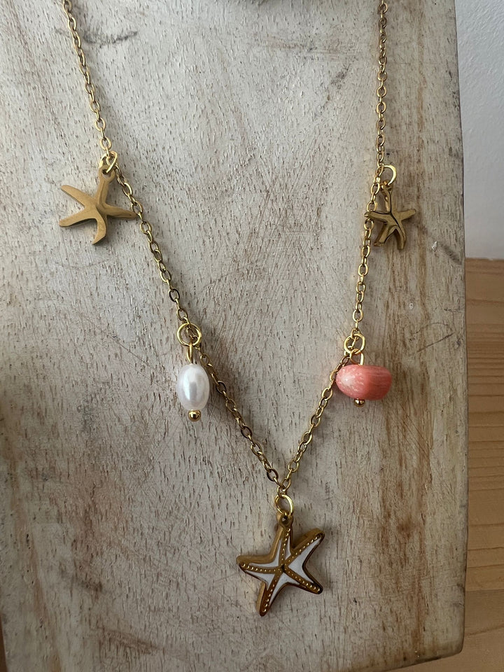 Collar Arena blanco (acero)