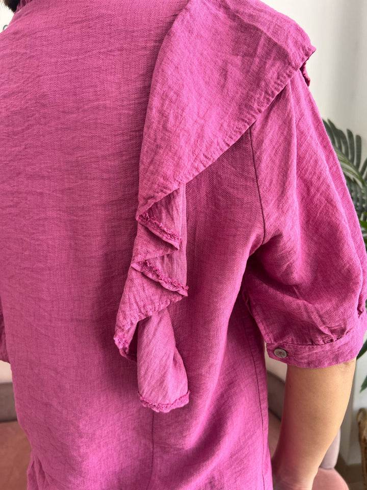 Camisa Sandra rosa