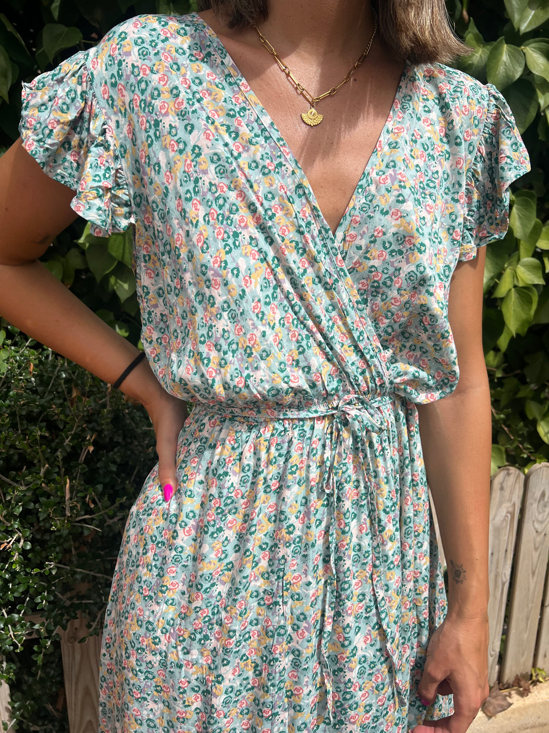Vestido Alicia Turquesa