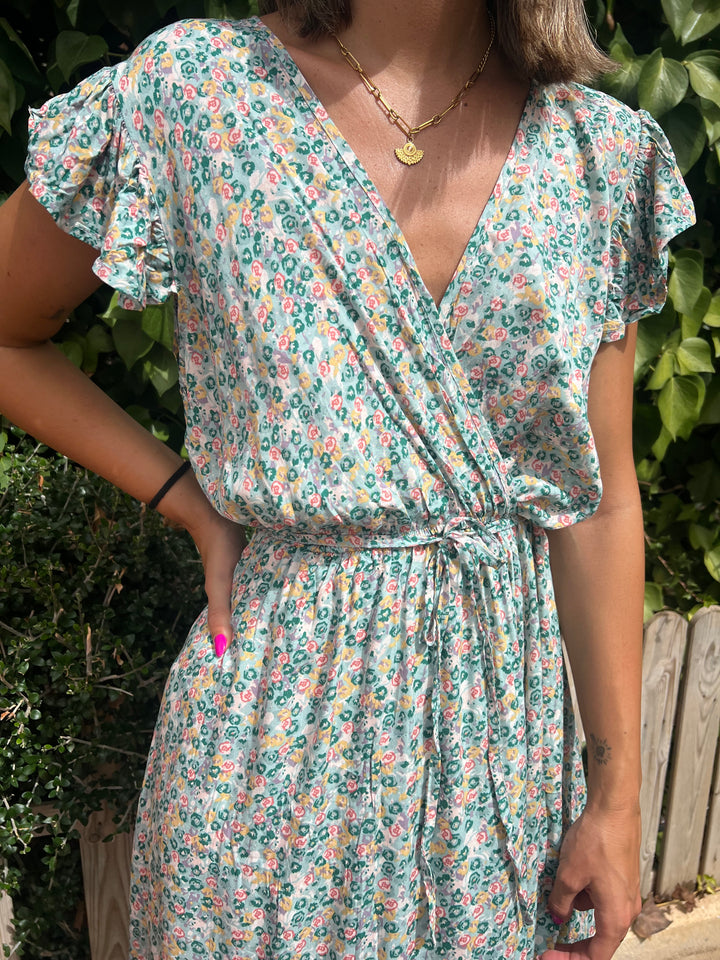 Vestido Alicia Turquesa