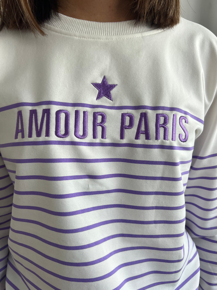 Sudadera Helen morado
