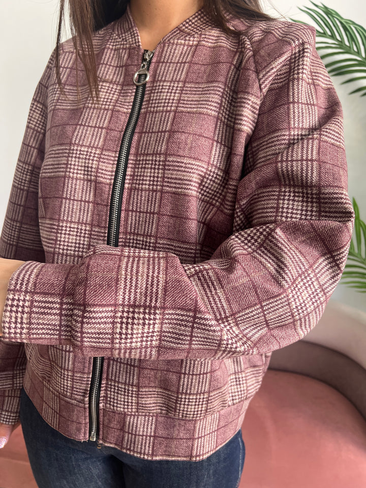 Chaqueta Daila berenjena