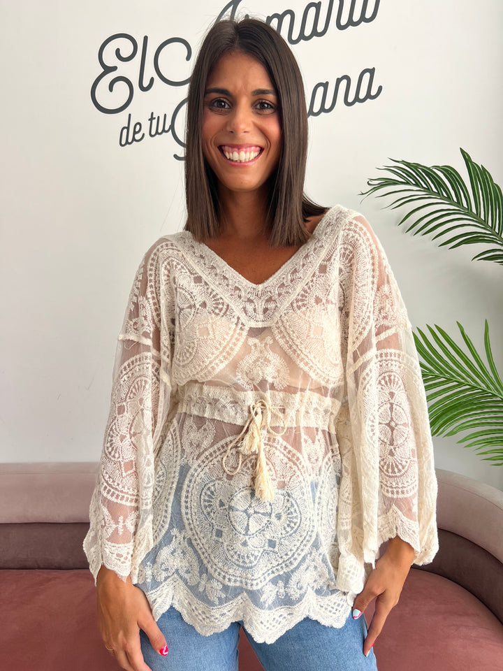 Blusa Patry beige