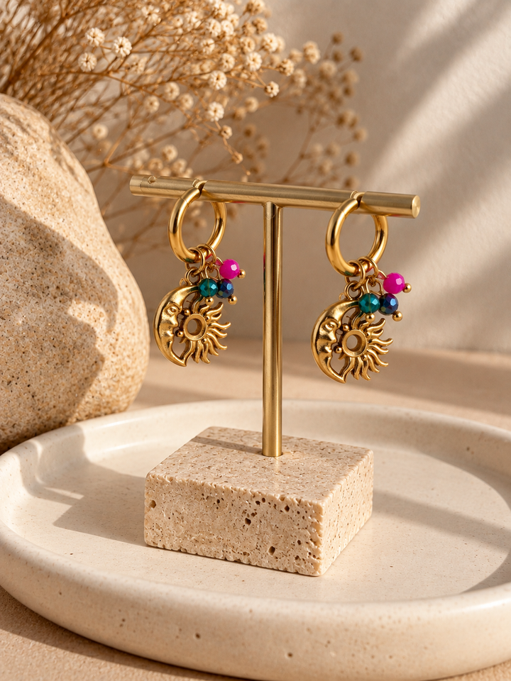 Pendientes Lues (acero)