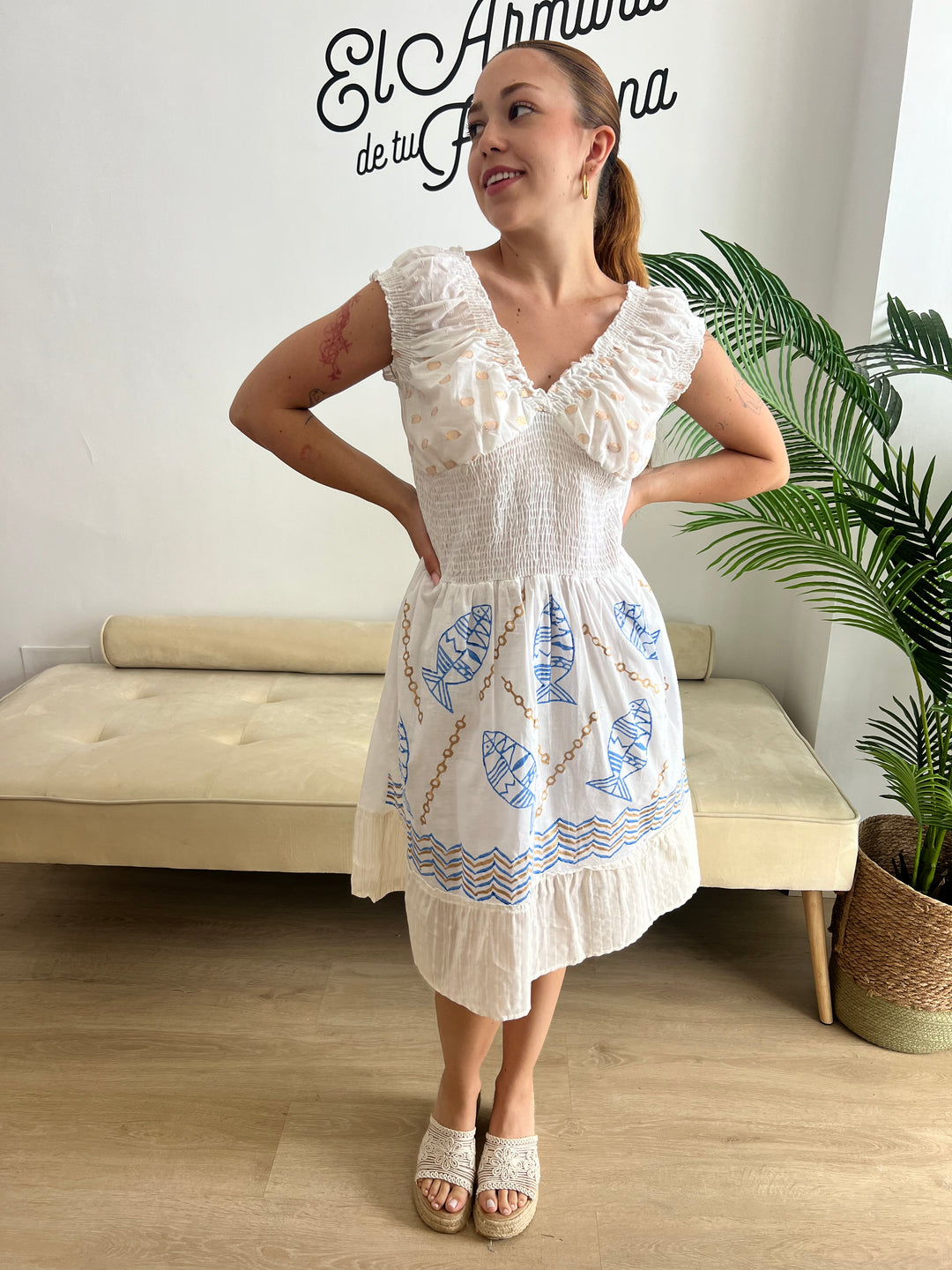 Vestido Marlon azul