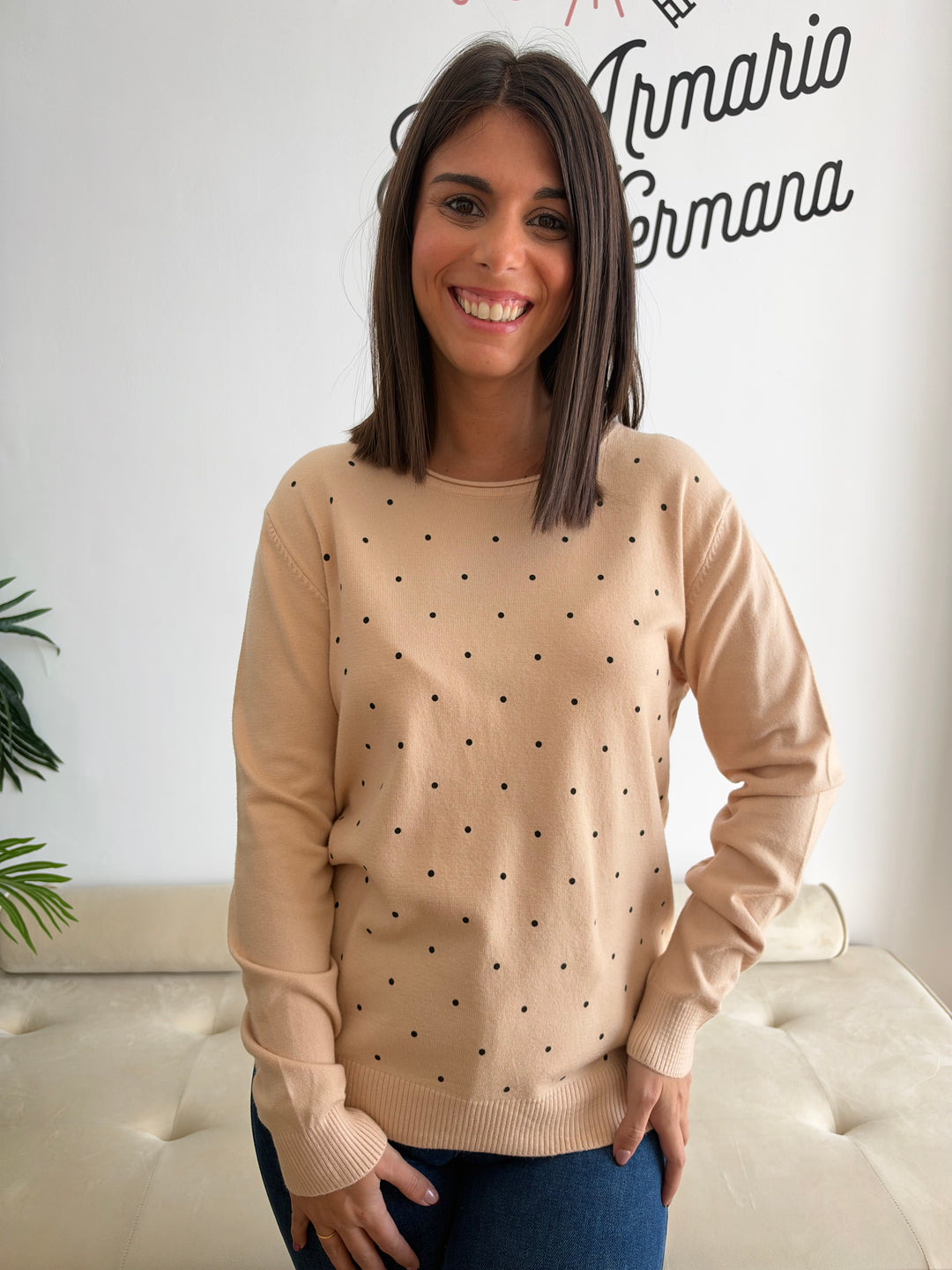 Jersey Linda beige