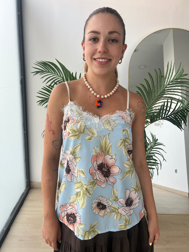 Top Sía celeste