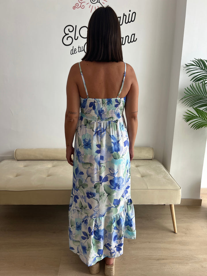 Vestido Abby azul