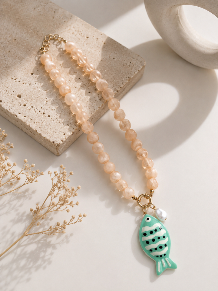 Collar Verano beige