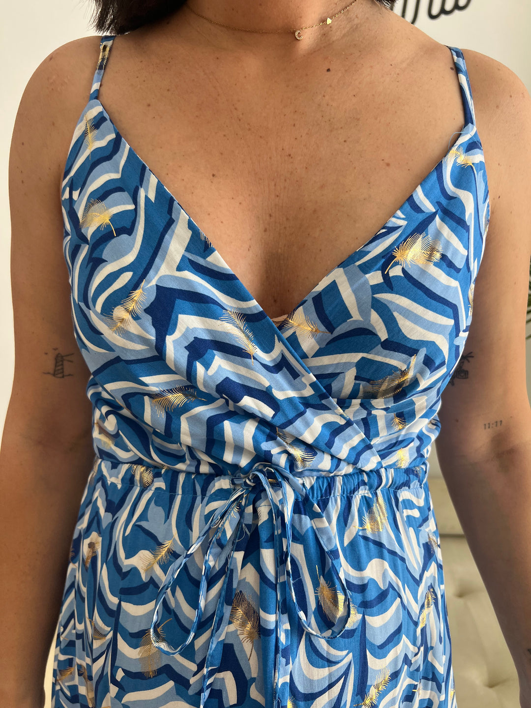 Vestido Charito azul