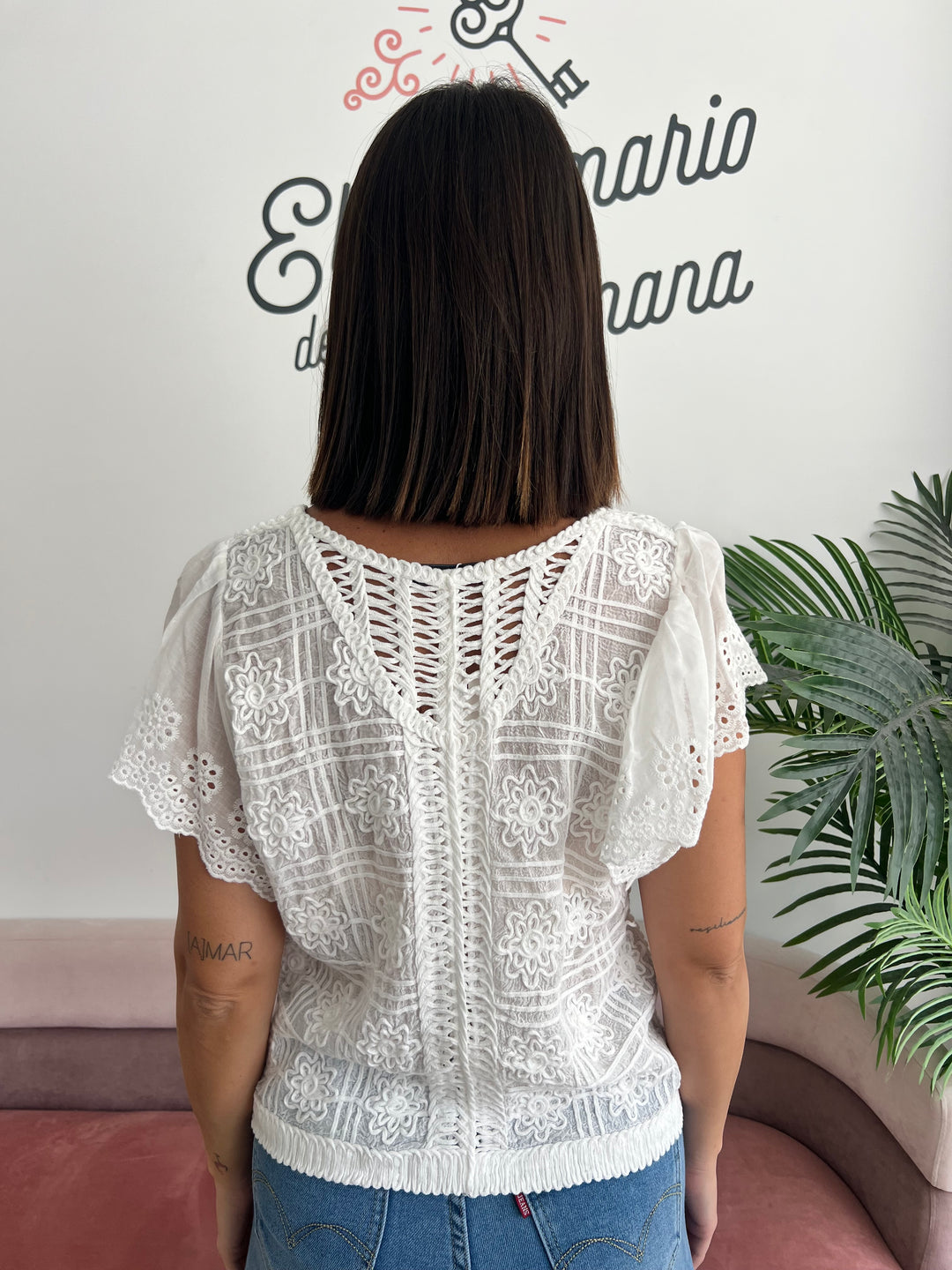 Chaqueta Oriana blanco