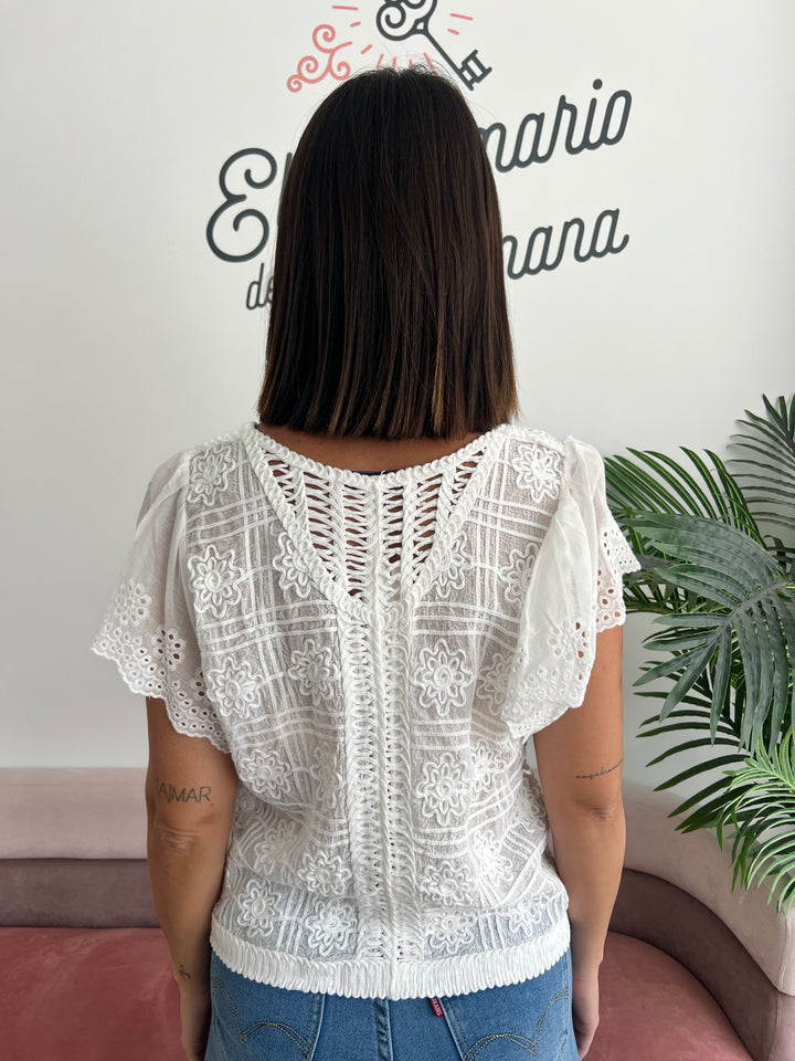 Chaqueta Oriana blanco