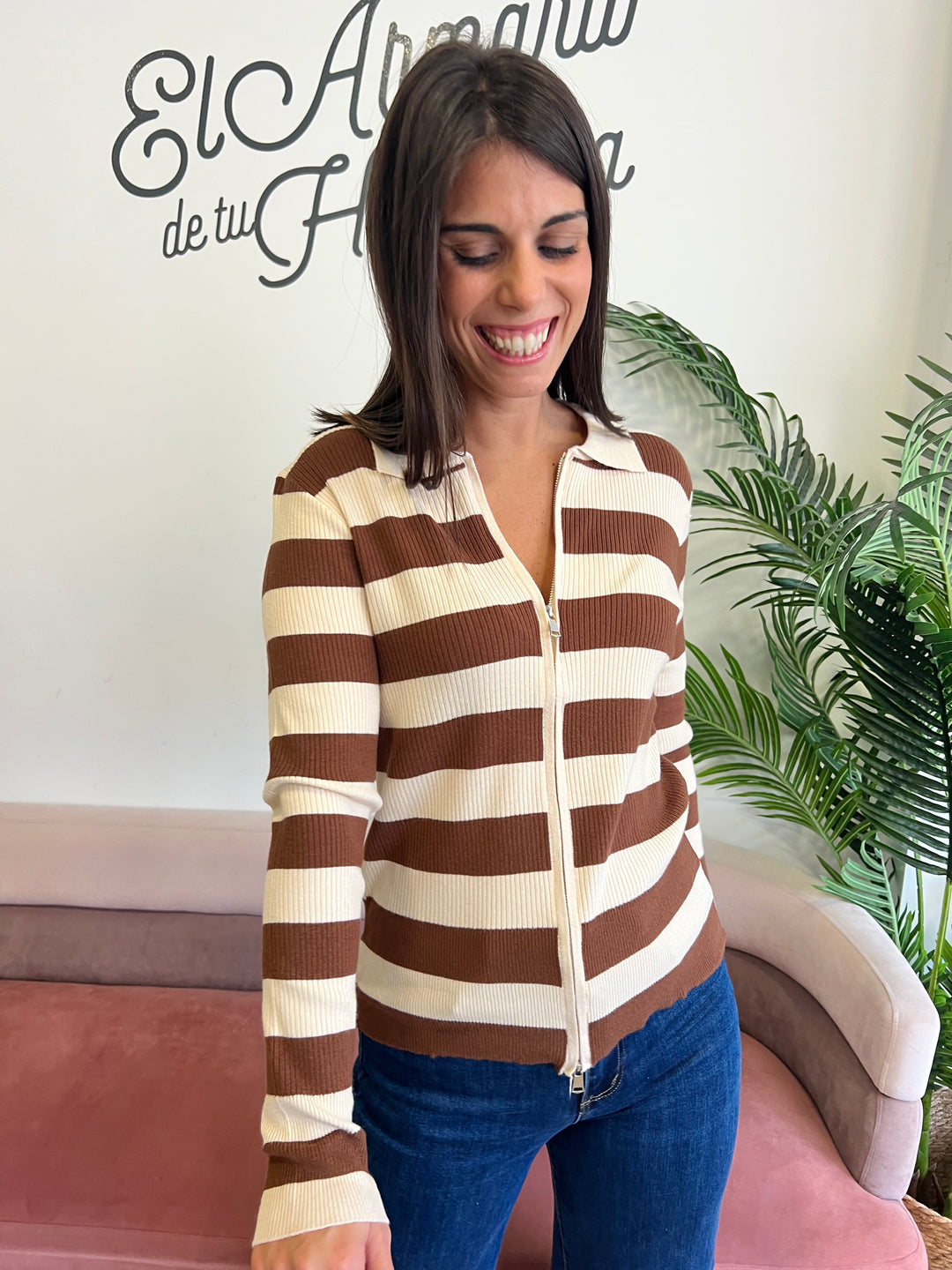 Chaqueta Maku marrón