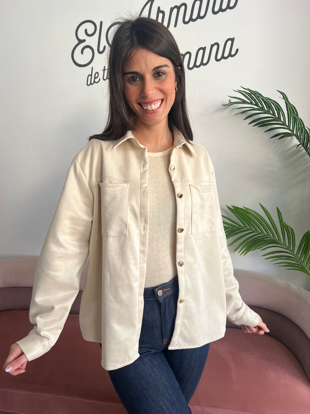 Chaqueta Katy beige