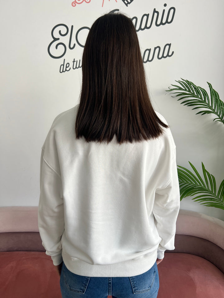 Sudadera Travel blanco