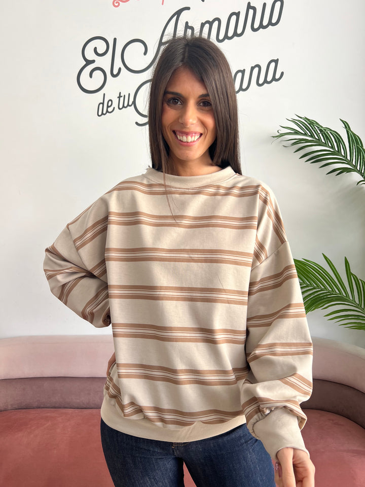 Sudadera Francis beige