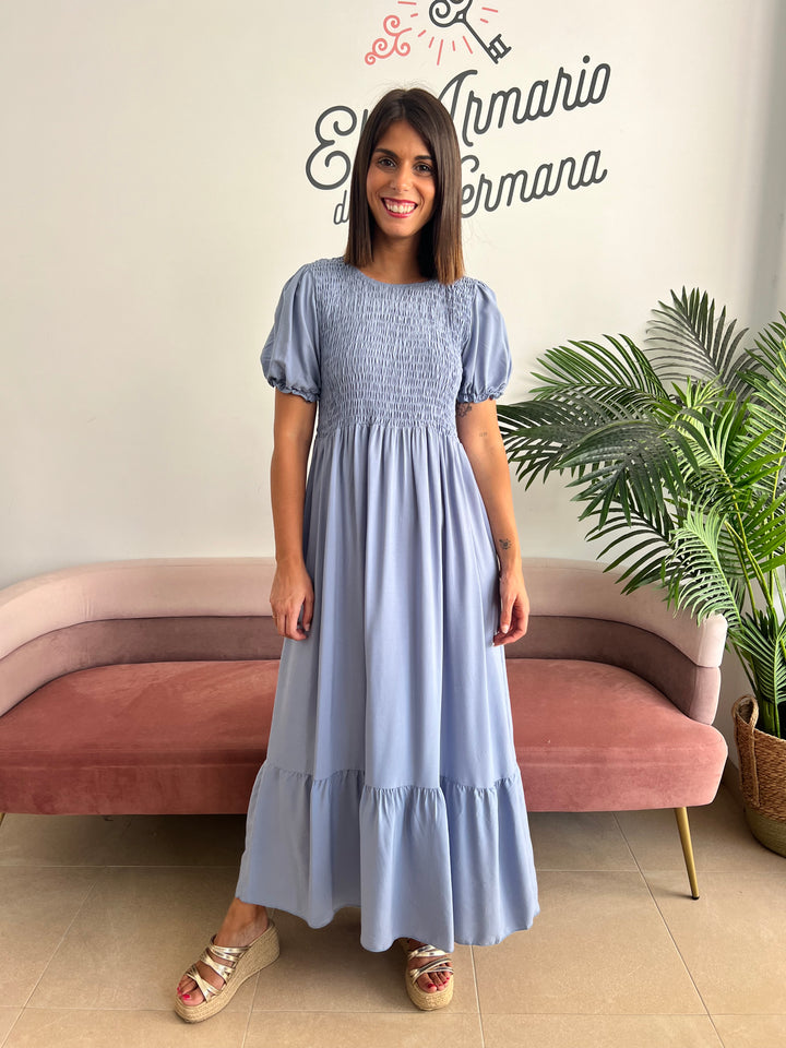 Vestido Mulán azul