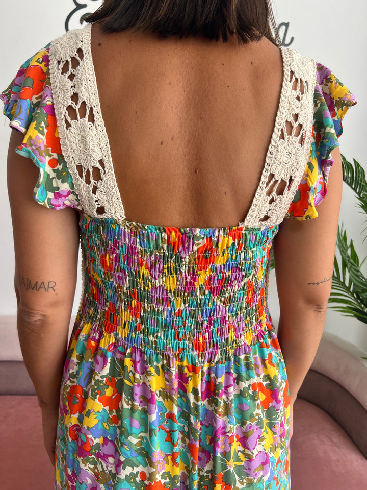 Vestido Alexia beige