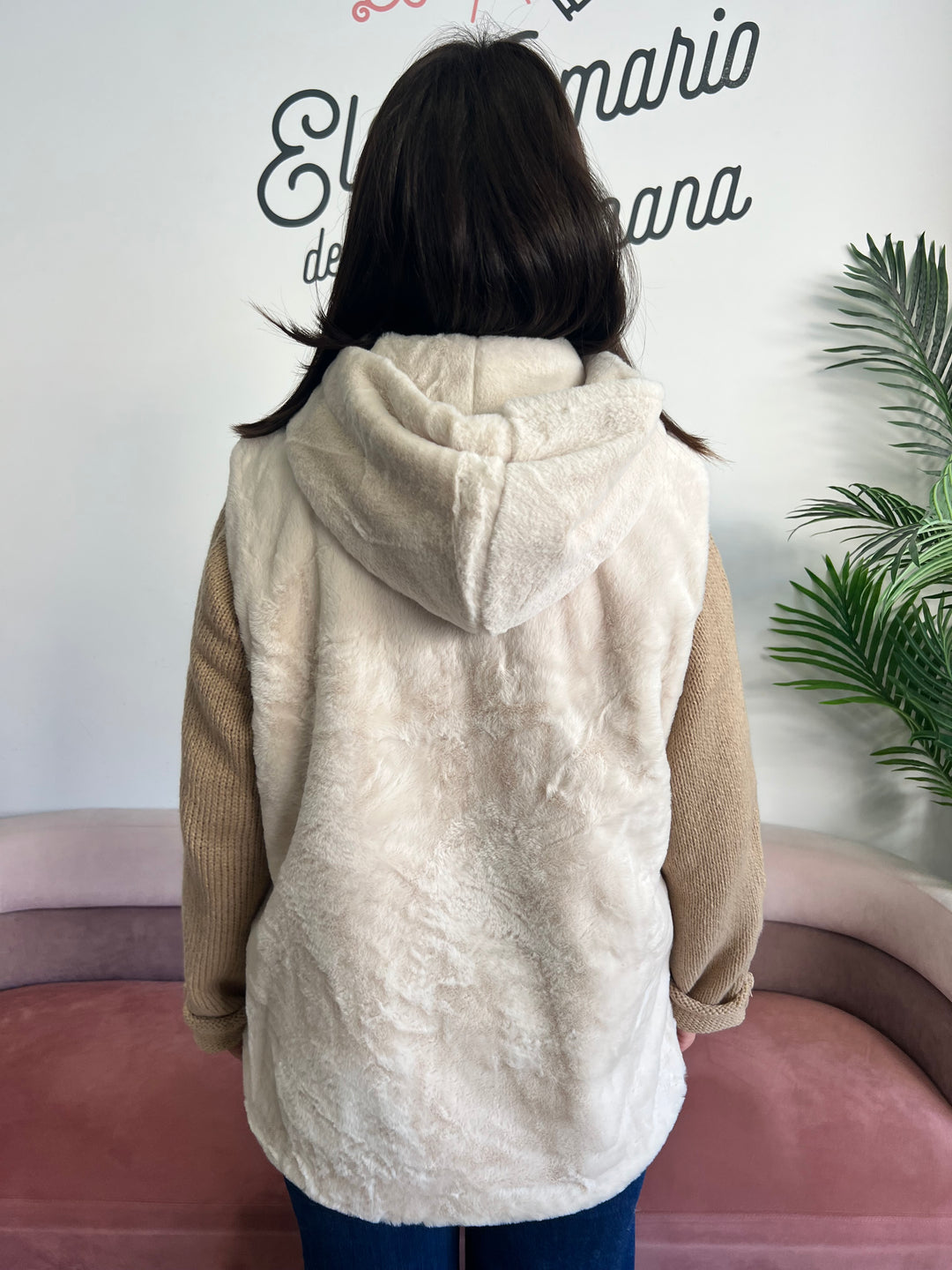 Chaleco Yufi beige