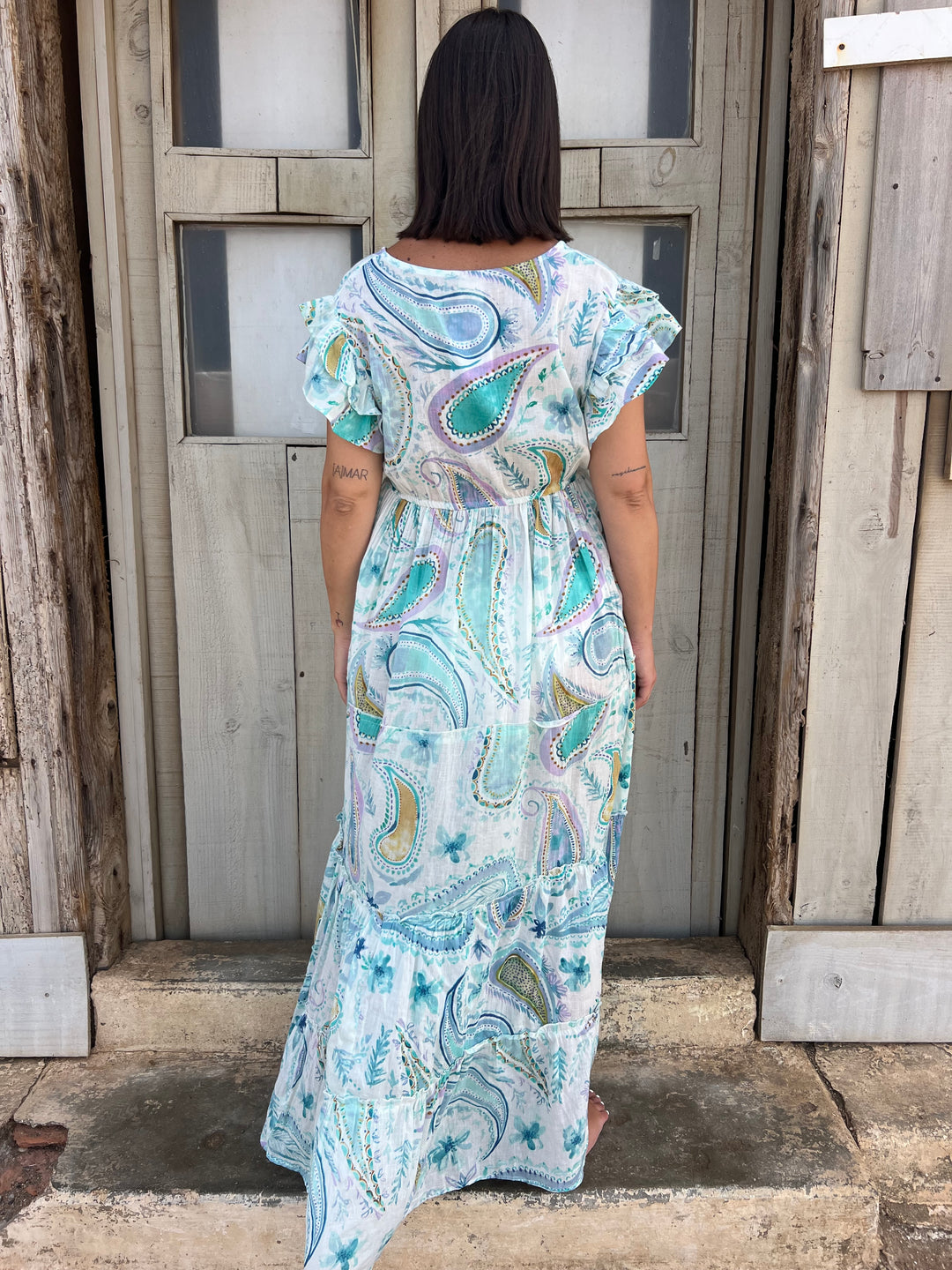 Vestido Aqua turquesa