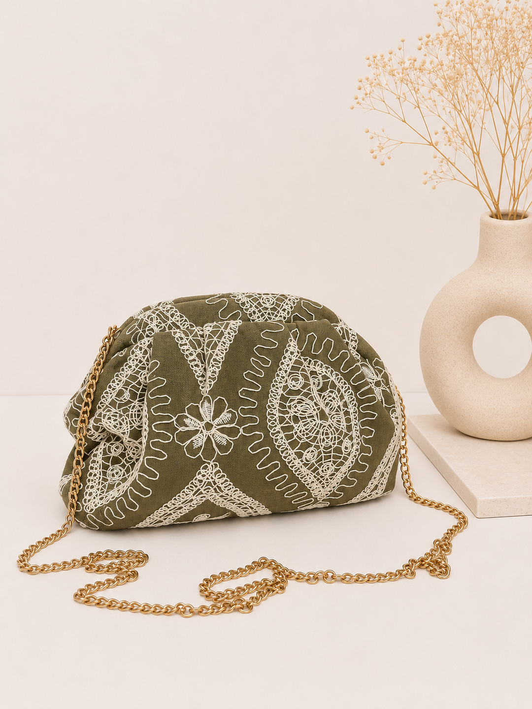 Bolso Lara verde militar