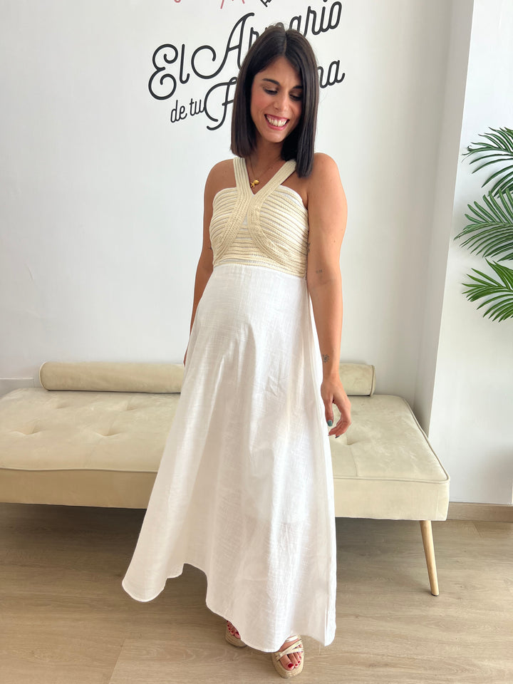 Vestido Tina blanco