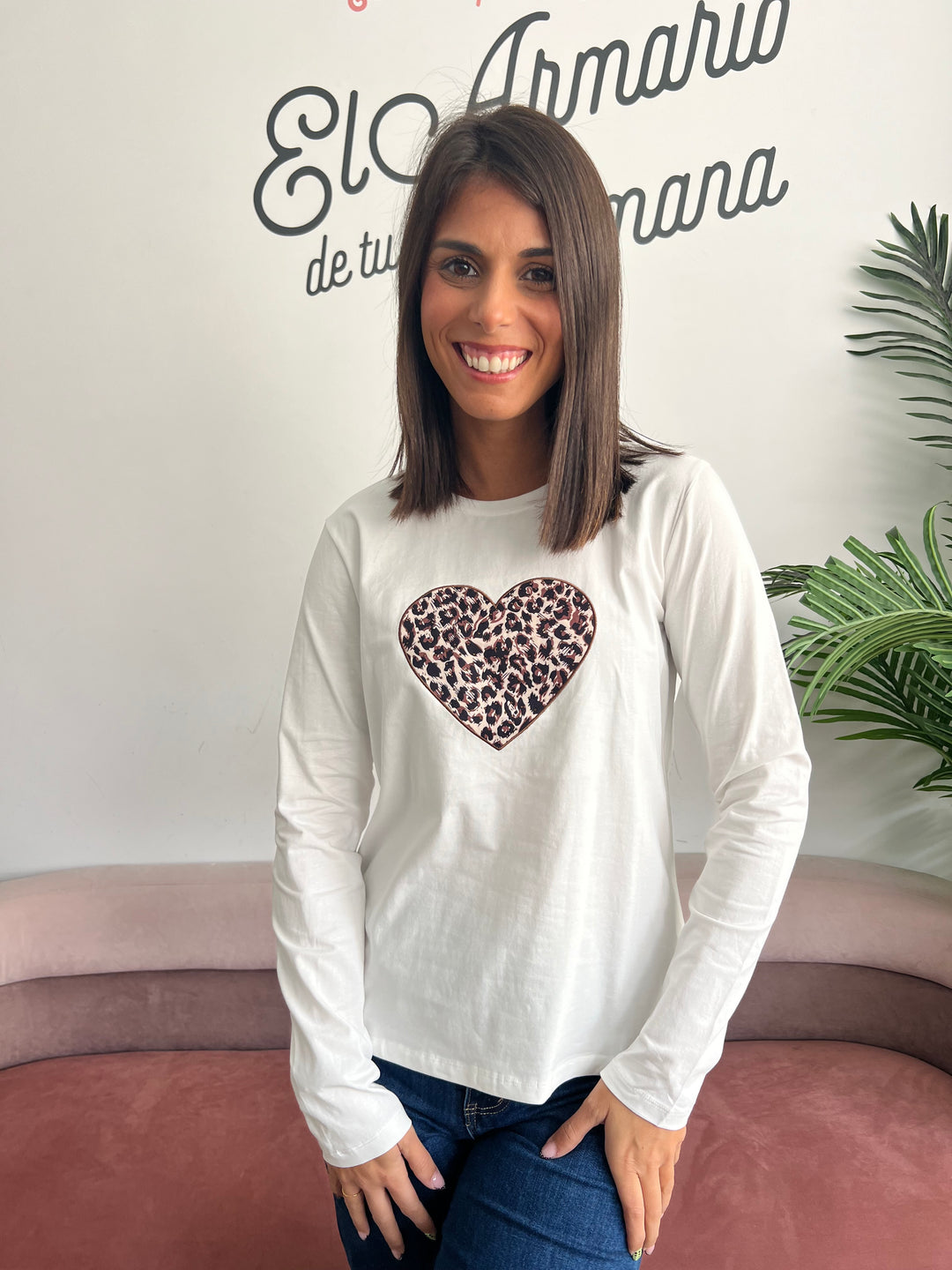 Camiseta Cuore blanco