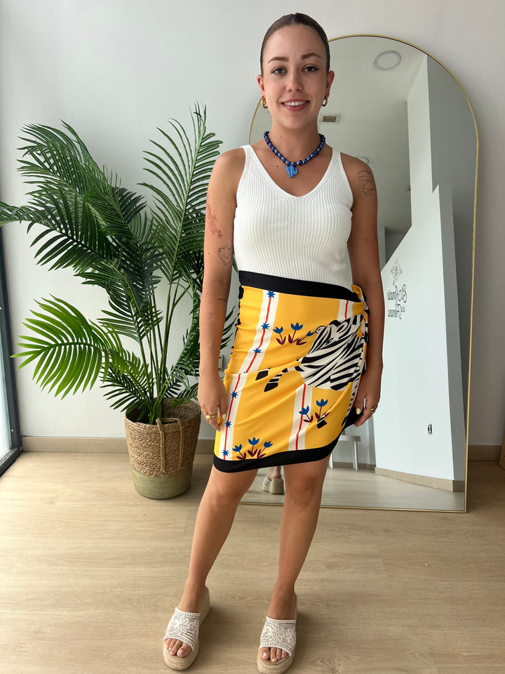 Falda Zebra