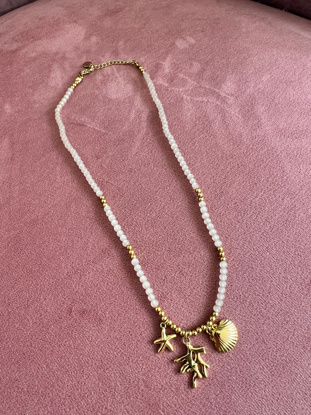 Collar Kala beige (acero)