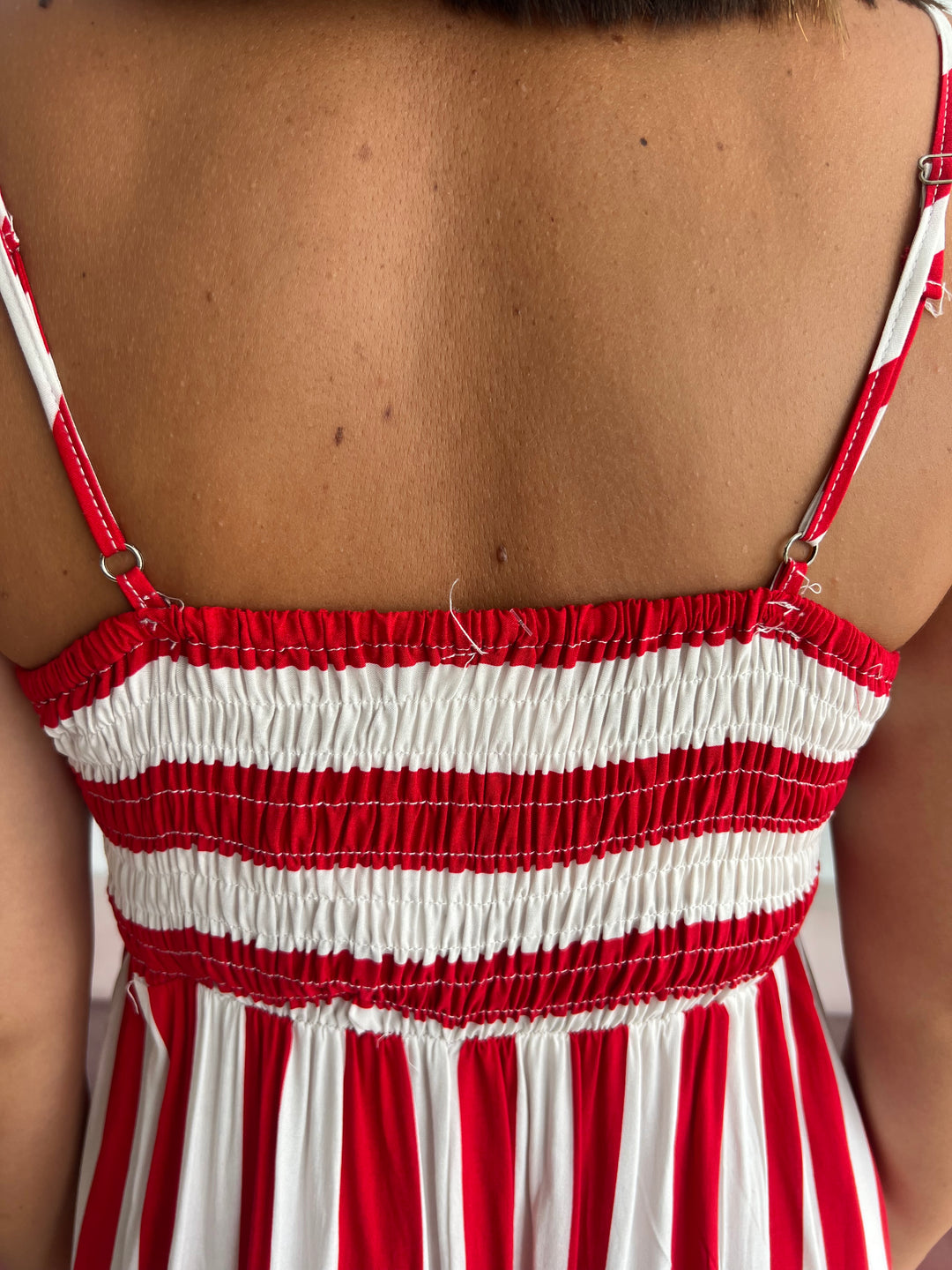 Vestido Marine rojo