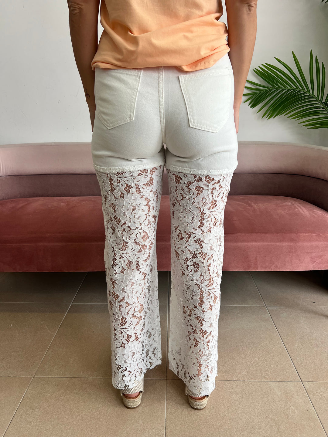 Pantalón Reyes blanco