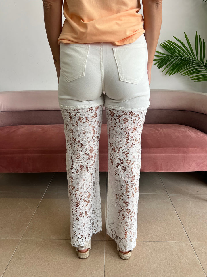 Pantalón Reyes blanco