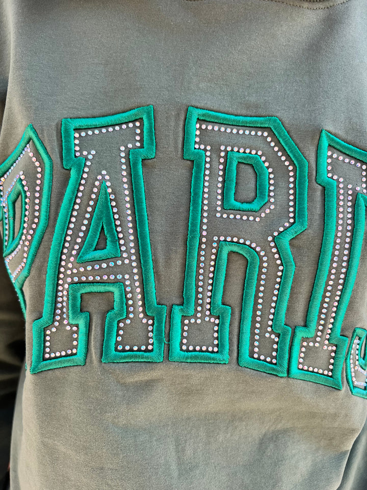 Sudadera Francia verde