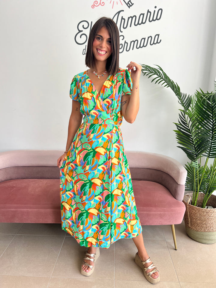 Vestido Isabel verde